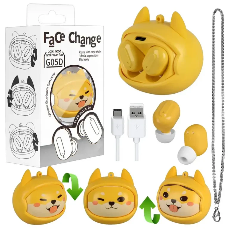 هدفون بلوتوثی مدل G05D طرح سگ