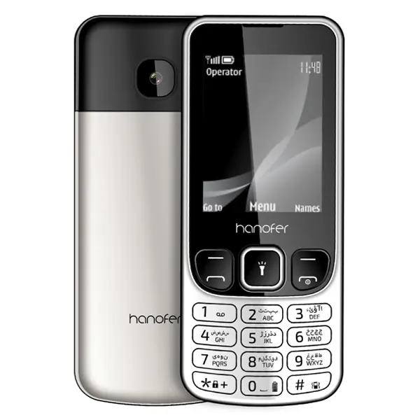 گوشی هانوفر مدل 6303 نقره ای