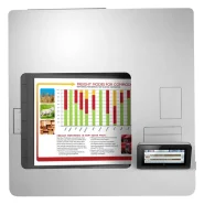 چاپ رنگی پرینتر اچ پی مدل m553dw (hp m553x)