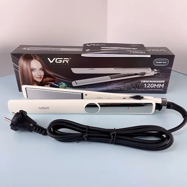 اتو وحالت دهنده ی حرفه ای مو وی جی ار مدل VGR v-518